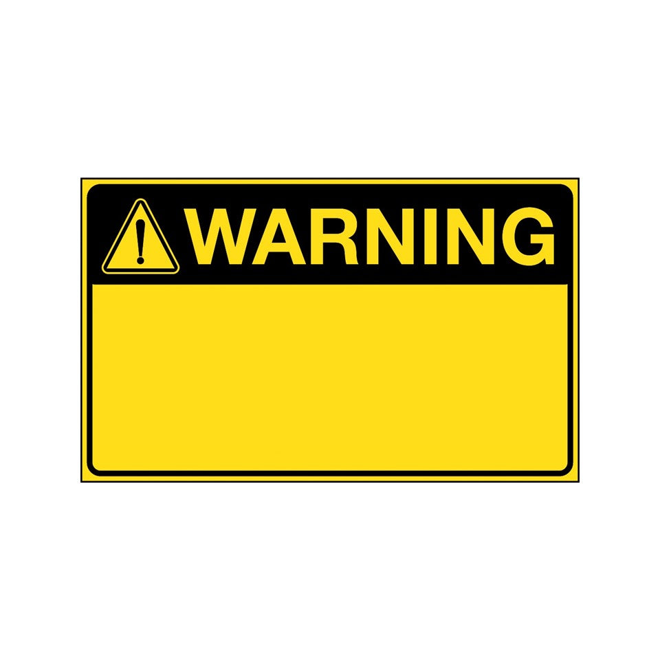 Warning Signs | Australian Standards Compliant