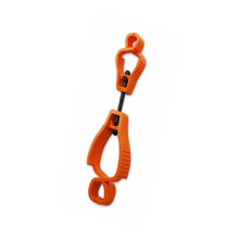 Load image into Gallery viewer, Orange carabiner on a white background