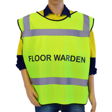 Load image into Gallery viewer, Floor Warden Tabard style vest on model