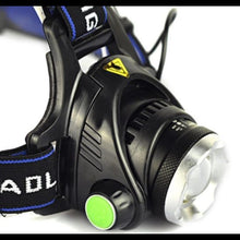 Load image into Gallery viewer, High Power LED Head Lamp Torch Side