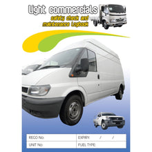 Load image into Gallery viewer, Courier Vehicles Safety Pre Start Checklist and Maintenance Logbook cover