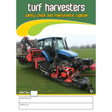 Load image into Gallery viewer, Turf Harvesters Pre Start Safety &amp; Maintenance Check Logbook cover
