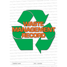 Load image into Gallery viewer, Waste Management Record Book cover
