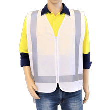 Load image into Gallery viewer, Zip Up Hi Vis Deputy Chief Warden Vest Front View