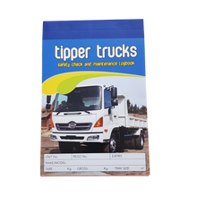 Load image into Gallery viewer, Tipper Trucks Duplicate Pre Start Safety and Maintenance Checklist Logbook
