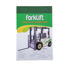 Load image into Gallery viewer, Forklift Duplicate Single Shift Pre Start Safety Checklist and Maintenance Logbook cover