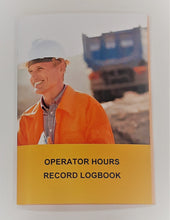 Load image into Gallery viewer, Operator Hours Logbook