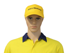 Load image into Gallery viewer, Warden Cap - Yellow Area Warden on model