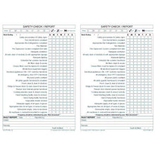 Load image into Gallery viewer, Commercial Kitchen Safety Check and Maintenance Logbook inside pages