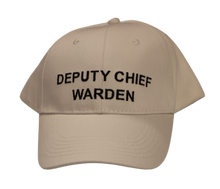 Load image into Gallery viewer, Warden Cap - White Deputy Chief Warden