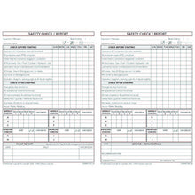 Load image into Gallery viewer, General Operators Safety Check and Maintenance Logbook inside pages