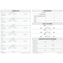Load image into Gallery viewer, Generator Safety Check and Maintenance Logbook inside pages