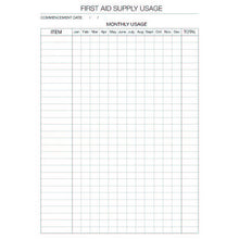 Load image into Gallery viewer, Injury Report and First Aid Log - Inside Pages