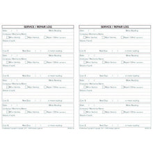 Load image into Gallery viewer, Marine Vessel Pre Start Safety Check & Maintenance Logbook inside pages