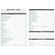 Load image into Gallery viewer, Omni Passenger Vehicle Safety Check and Maintenance Logbooks inside pages