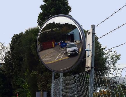 Outdoor Stainless Steel Convex Mirrors