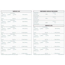 Load image into Gallery viewer, Roller Compaction Safety Check and Maintenance Logbooks inside pages