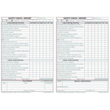 Load image into Gallery viewer, Roller Compaction Safety Check and Maintenance Logbooks inside pages