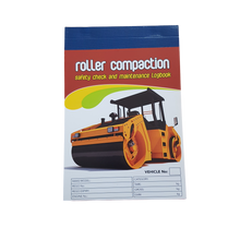 Load image into Gallery viewer, Roller Compaction Duplicate Pre Start Safety Check Logbook
