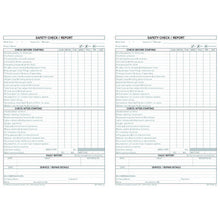 Load image into Gallery viewer, Tipper Trucks Safety Check and Maintenance Logbook inside pages