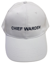 Load image into Gallery viewer, Fire Warden Cap Chief Warden