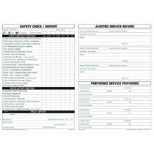 Load image into Gallery viewer, Wood Chipper Safety Check and Maintenance Logbook inside pages