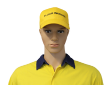 Load image into Gallery viewer, Yellow Floor Warden Cap on model