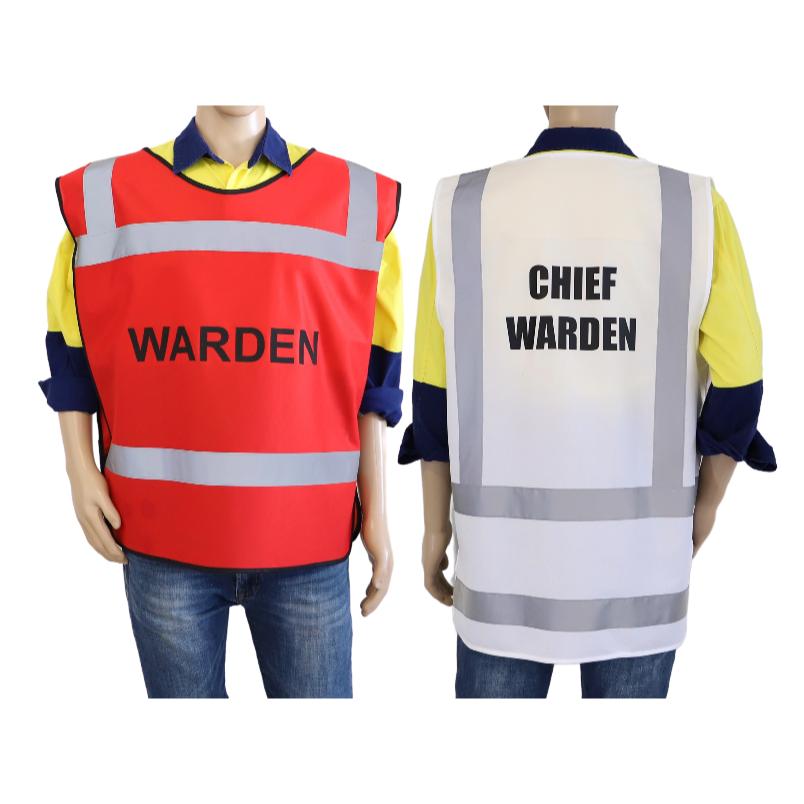 Warden Vests - Chief Warden & Fire Warden Hi Vis Vests