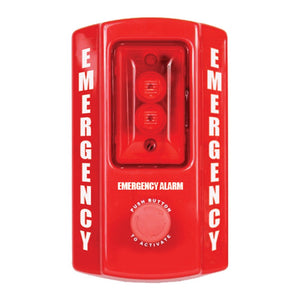 Battery Powered Emergency Evacuation Alarm Front View