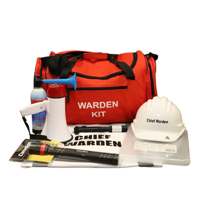 Chief Fire Warden Kit Deluxe Contents
