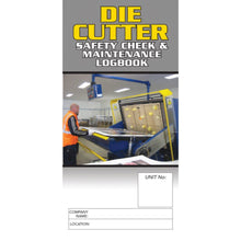 Load image into Gallery viewer, Die Cutter Safety Pre Start Checklist Logbook cover

