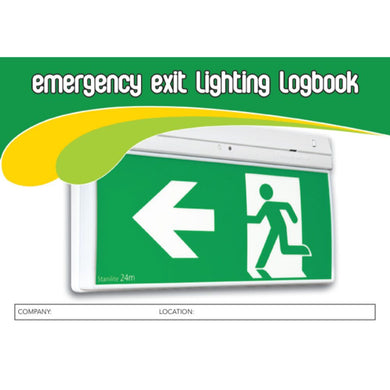 Emergency Exit Lighting Logbook cover