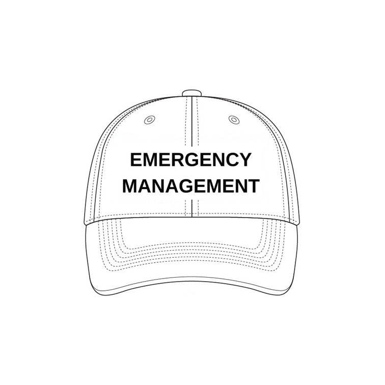 Emergency Management Cap - White | Proactive Group