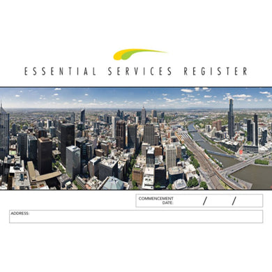 Essential Services Register cover