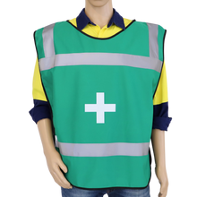 Load image into Gallery viewer, First Aid Officer and First Aid Warden Vest
