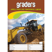 Load image into Gallery viewer, Grader Pre Start Safety Check and Maintenance Logbook
