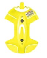 Hard Hat Holder Fluoro Yellow