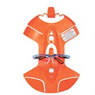 Load image into Gallery viewer, Hard Hat Holder Fluoro Orange
