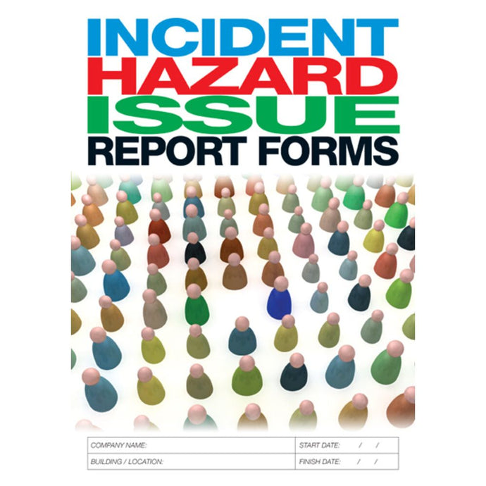 Incident Hazard Issue Report Forms Book cover