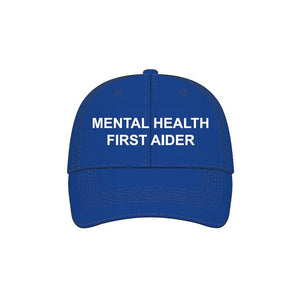 Blue Mental Health First Aider Cap Image