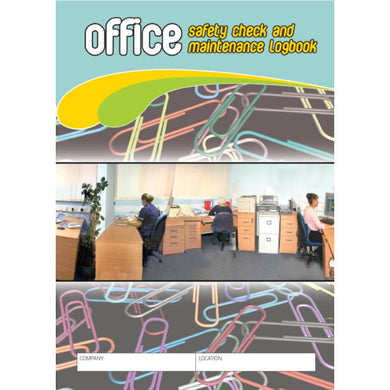 Office Safety Check and Maintenance Logbook cover image