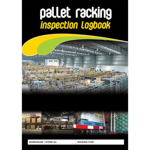 Pallet Racking Inspection Logbook cover