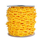 Plastic Chain, 8mm x 35m roll, Yellow