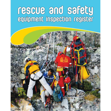 Rescue and Safety Equipment Inspection Register Book