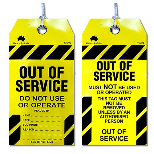 Safety Tag 