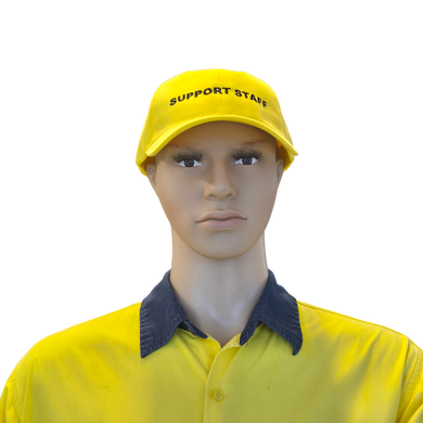 Sipport Staff Cap worn by model