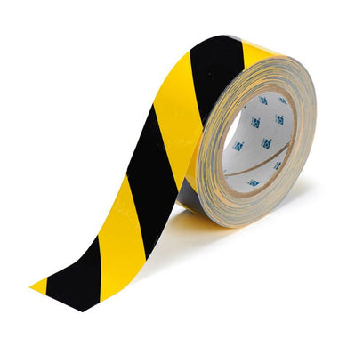 Toughstripe Black and Yellow hazard and caution floor marking tape roll