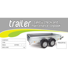Load image into Gallery viewer, Trailer Pre Start Safety and Maintenance Check Logbook cover
