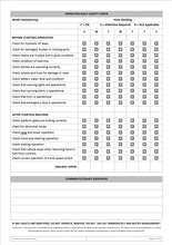 Load image into Gallery viewer, Work Assist Vehicle (WAV) Pre Start Maintenance Checklist Logbook
