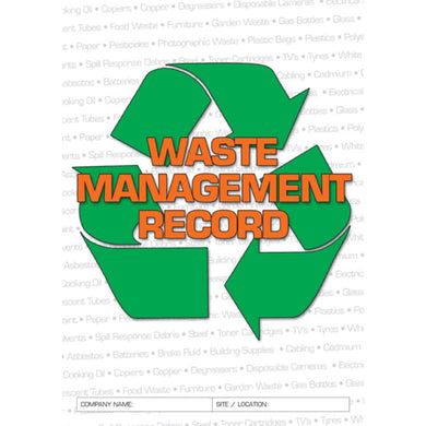 Waste Management Record Book cover